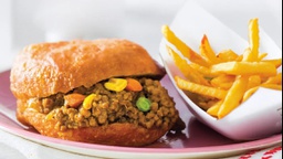 Fat Cake &amp; Mince &amp; Chips